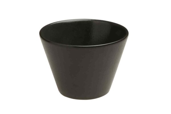 Чаша коническая Porland Seasons Black 9,5x7 см 200 мл черный 2