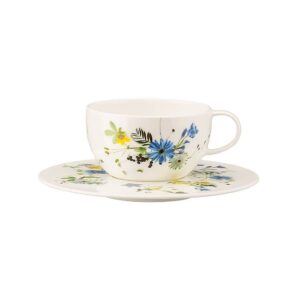 Чашка чайная с блюдцем Rosenthal Альпийские цветы 250 м 2