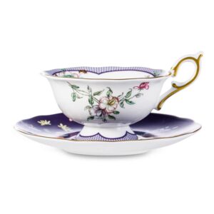 Чашка чайная с блюдцем Wedgwood Wonderlust Полуночный сад 140 мл 2