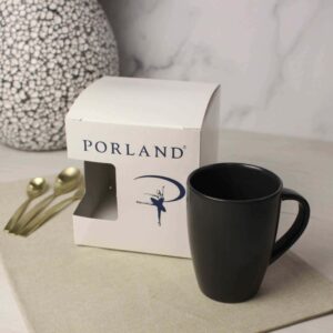 Кружка Porland Seasons 260 мл черная подарочная упаковка 2