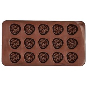 Набор форм для шоколадных конфет и пралине Birkmann Розочки 21×11,5 см 2 шт 2