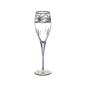 Набор фужеров для шампанского Timon Violet Gold 280 мл 2