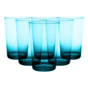 Набор стаканов для воды IVV Легкость 450 мл бирюзовый 6 шт 2