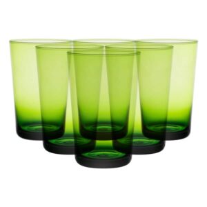 Набор стаканов для воды IVV Легкость 450 мл зеленый 2
