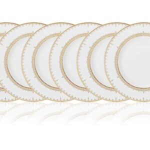 Набор тарелок акцентных Lenox Золотые кружева 23 см 2