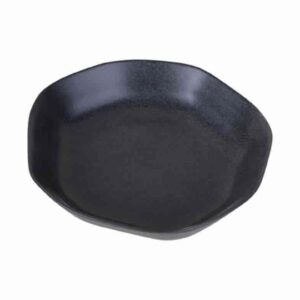 Тарелка глубокая с волнистым краем Porland Black 21 см черный 2