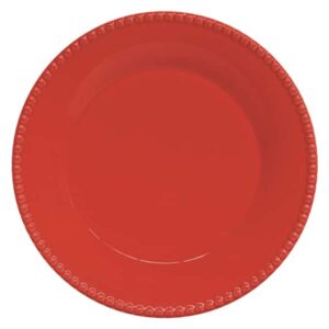 Тарелка обеденная Easy Life красная 26 см 2