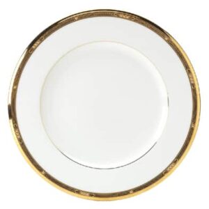 Тарелка обеденная Noritake Чатлайн золотой кант 28 см 2