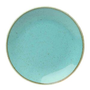 Тарелка Porland Seasons Turquoise 18 см безбортовая бирюзовый 2
