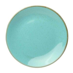 Тарелка Porland Seasons Turquoise 24 см безбортовая бирюзовый 2