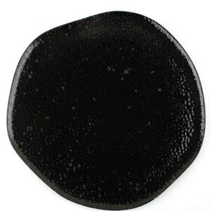Тарелка с волнообразным краем Porland Seasons Black 33 см черный 2