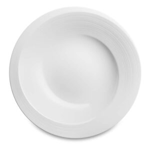 Тарелка суповая Narumi Воздушный белый 23 см 2