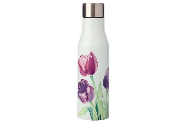 Термос-бутылка вакуумная Maxwell Williams Тюльпаны 0,4 л 2