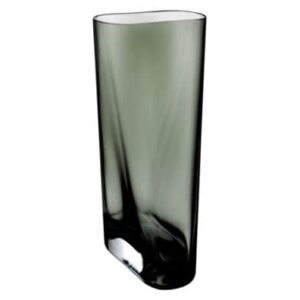 Ваза Nude Glass Инка 35 см серая 2