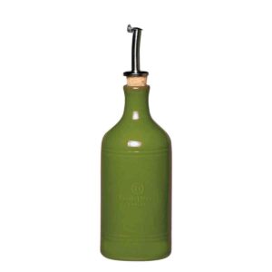 Бутылка для масла и уксуса Emile Henry лавровый лист 7,5 см, 0,45 л 2