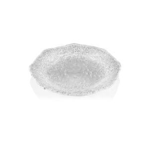 Тарелка IVV Diamante прозрачная 18 см 2