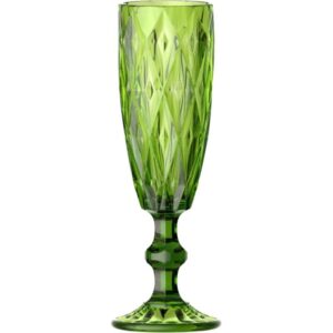 Бокал-флюте для шампанского Glassware 140 мл зеленый 2