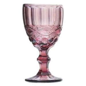 Бокал для вина Glassware Узор 340 мл фиолетовый 2