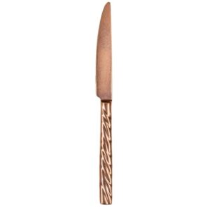 Нож столовый Narin Vega retro copper 22 см 2