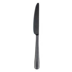 Нож столовый Narin Epsilon matt black 22,5 см 2