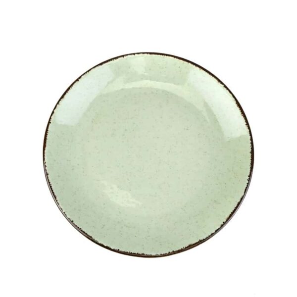 Тарелка плоская Kutahya Pearl мятный 21 см 2