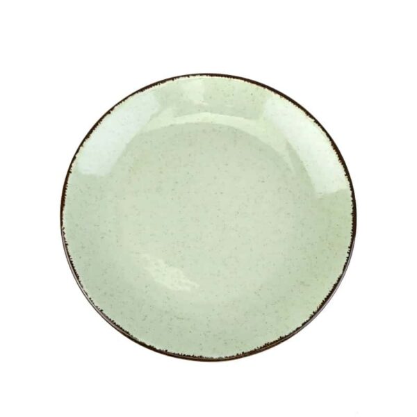Тарелка плоская Kutahya Pearl мятный 17 см 2
