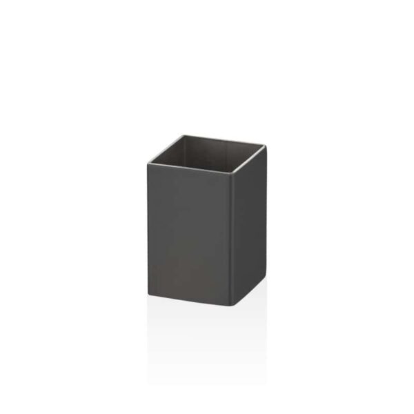 Подставка для зубочисток Narin Black Soft Touch H5 см матовый 2