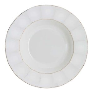 Тарелка суповая Matceramica Paris белый 25 см 0,4 л 2
