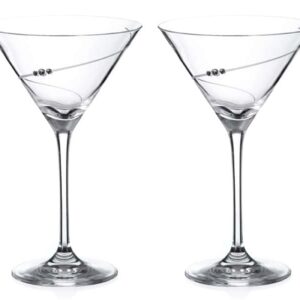 Набор бокалов для мартини Diamante Силуэт 0,21 л 2 шт 2