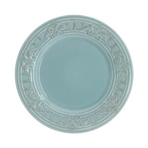 Тарелка закусочная Matceramica Venice голубой 22,5 см 2