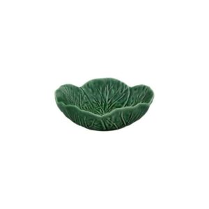 Салатник с резным краем Bordallo Pinheiro Капуста зеленый 15 см 2