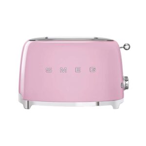 Тостер на 2 ломтика Smeg 950Вт розовый 2