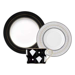 Набор Cmielow Art Deco G842 тарелка 19 см и чашка с блюдцем 250 мл 2