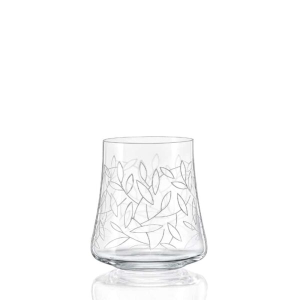 Набор стаканов для воды Crystalex Экстра Листья 400 мл 2
