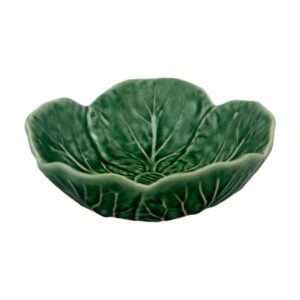 Салатник Bordallo Pinheiro Cabbage 12 см зеленый посудочка