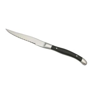 Нож для стейка Paris P L Proff Cuisine 23.5 см черный posudochka