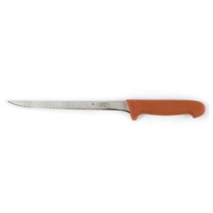Нож филейный Pro-Line P L Proff Cuisine 20 см коричневая ручка posudochka