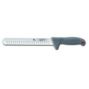 Нож слайсер Pro-Line P L Proff Cuisine 30 см с цветными кнопками серая ручка posudochka